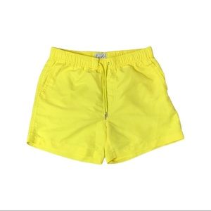 Yellow Short, Swim trunk material, Size M